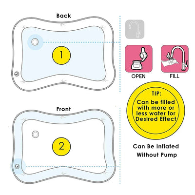 Baby Water Mat Inflatable Cushion Infant Toddler Water Play Mat for Children Early Education Developing Kid Toys Summer Toy Gift