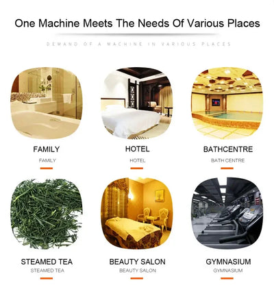 Steam Generator 220V/380V Home Steam Maker Machine Sauna Bath SPA Steam Shower Digital Controller Mist Making Machine