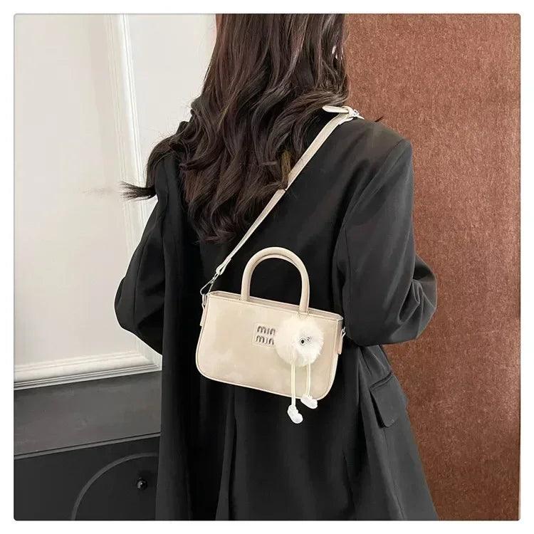 2025 new women’s luxury handbag designer small square purse fashion top handle crossbody bag elegant shoulder trendy