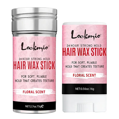 Professional Styling Wax for Women Anti-frizz Pomade Smoothing Broken Back Hair Mud Messy Hairs Control Wax Rod for Natural Wigs