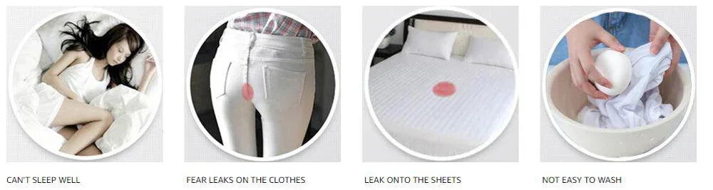 Leak Proof Menstrual Panties Women Underwear Period Cotton Waterproof Briefs Plus Size Female Physiological Breathable Pants