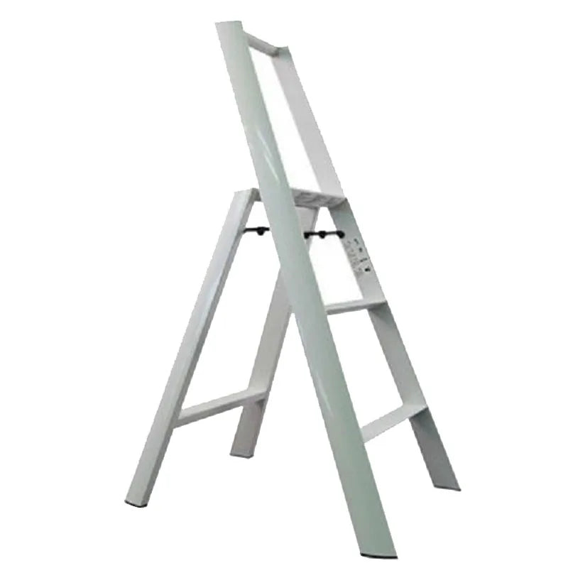 Household Folding Ladder Aluminum Alloy 3 Step Ladders Miltifunctional Climbing Tools Portable Extendable Herringbone Ladders