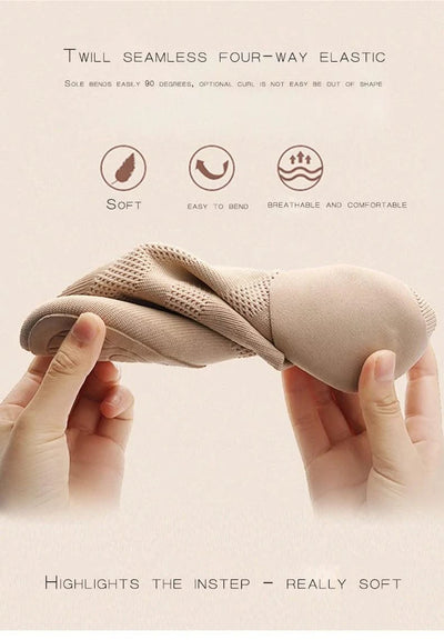 Women Ballet Dance Training Soft Shoes | Outdoor Ballet /Belly/ Cheerleading Dance Shoes