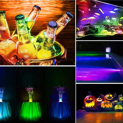 13LEDs Pool Light Underwater Swimming Pool Lighting Updated Submersible Light IP68 Outdoor Spotlight for Aquarium Fish Tank Pond