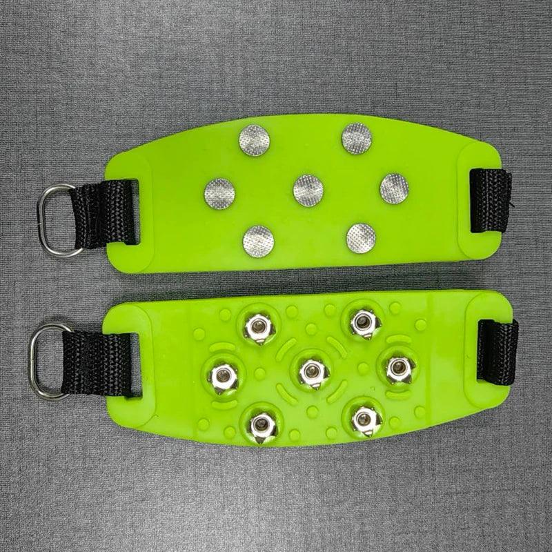 Shoe Spike Winter Winter Velcro Ice Claw Outdoor Climbing Snow Mountain and Snow Ground Anti slip Adjustable