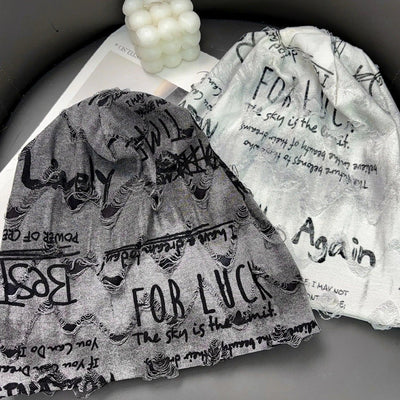 Fashion Hip Hop Beanies Hats For Men Women Spring Summer Thin Bonnet Gorras Unisex Streetwear Skullies Beanie Loose Style Hats