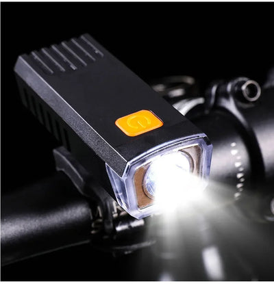 Mountain bike headlight mountain bike riding rainproof night riding headlight rechargeable mountain bike light