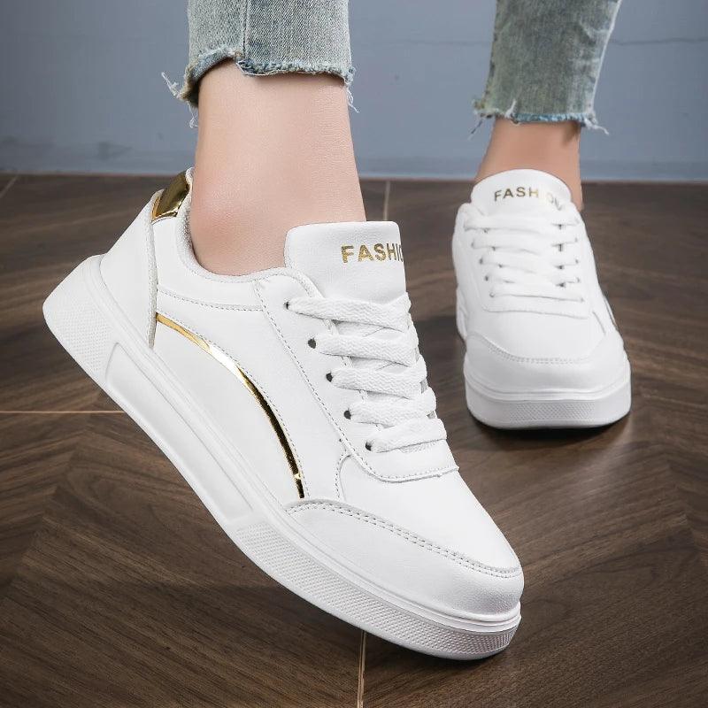 Hot Sell Women Shoes Ladies Casual Shoes Bling Skateboard Sneakers For Women Tennis Walking Shoes