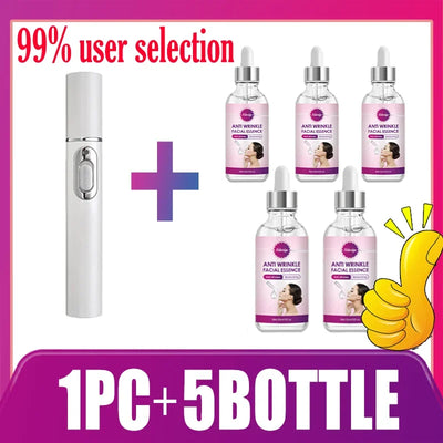 Electronic anti-wrinkle stretching whitening portable beauty care equipment for women and man