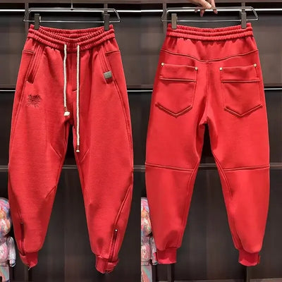 Wide Pants Man Jogger Pants Men Clothing Men's Autumn Clothes Mens Trousers Running Gym Man Sport Big Size Sweatpants
