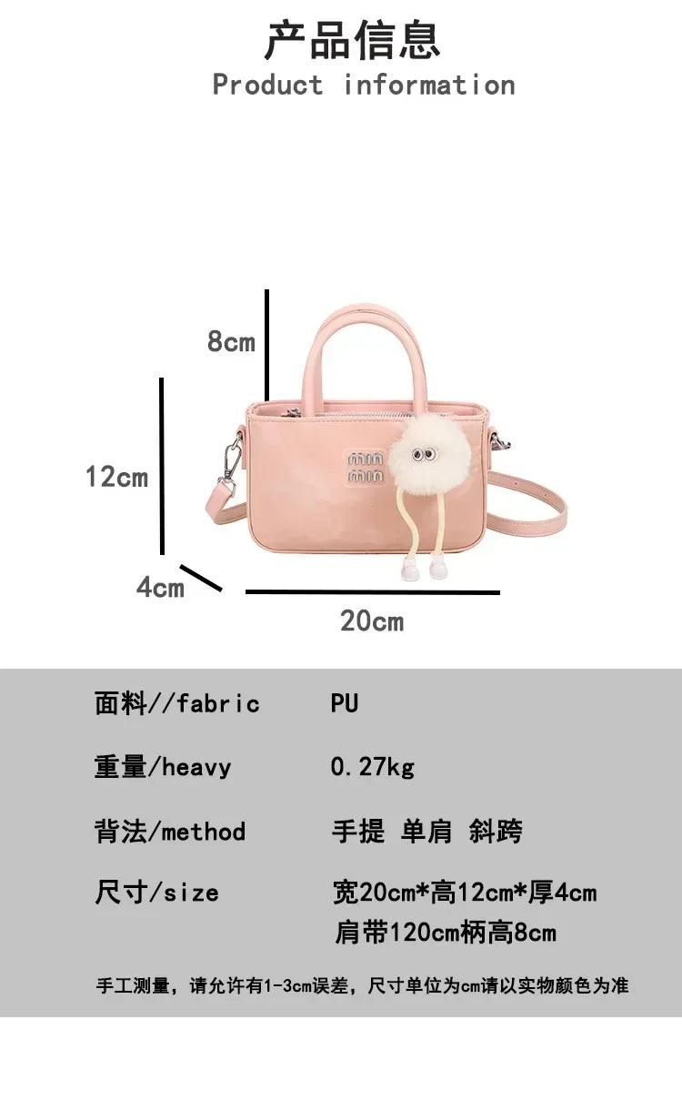 2025 new women’s luxury handbag designer small square purse fashion top handle crossbody bag elegant shoulder trendy