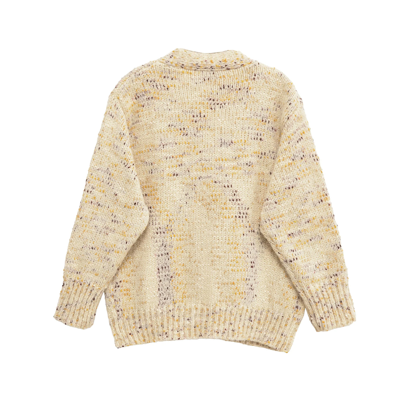 Women's clothing autumn knitted loose jacket