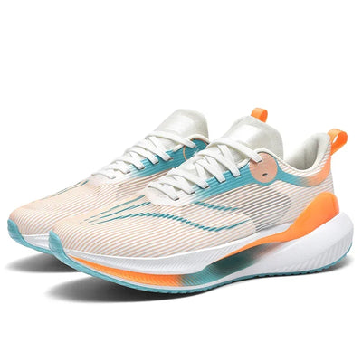 Women's Running Shoes Breathable Mesh Men's Jogging Sneakers Cushioned Arch Support Walking Shoes for Fitness Yoga Non-Slip