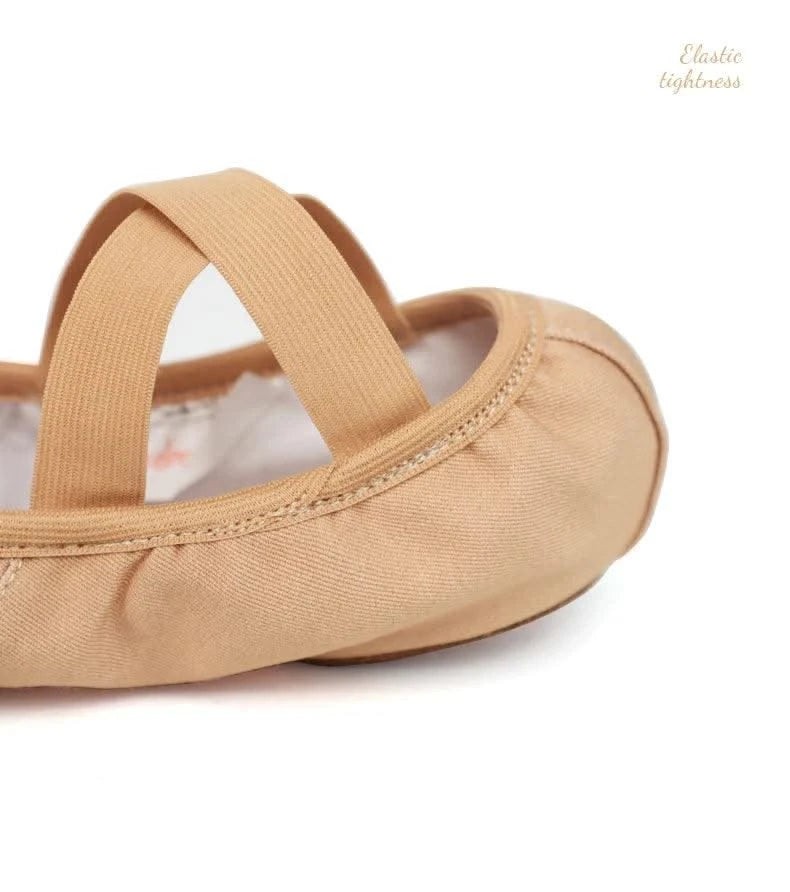 Ballet Dance Shoes for Women Girls Teenager Big Split Sole Ballet Shoes Children Adult Elastic Ballet Practice Dancing Slippers