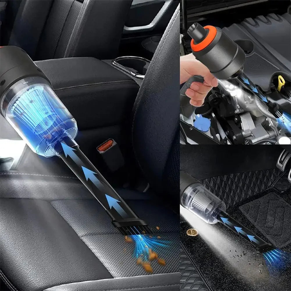 Portable Small Vacuum Cleaner For Multi Purpose Vehicles Small Household Pump Handheld Car Wireless Vacuum Cleaner