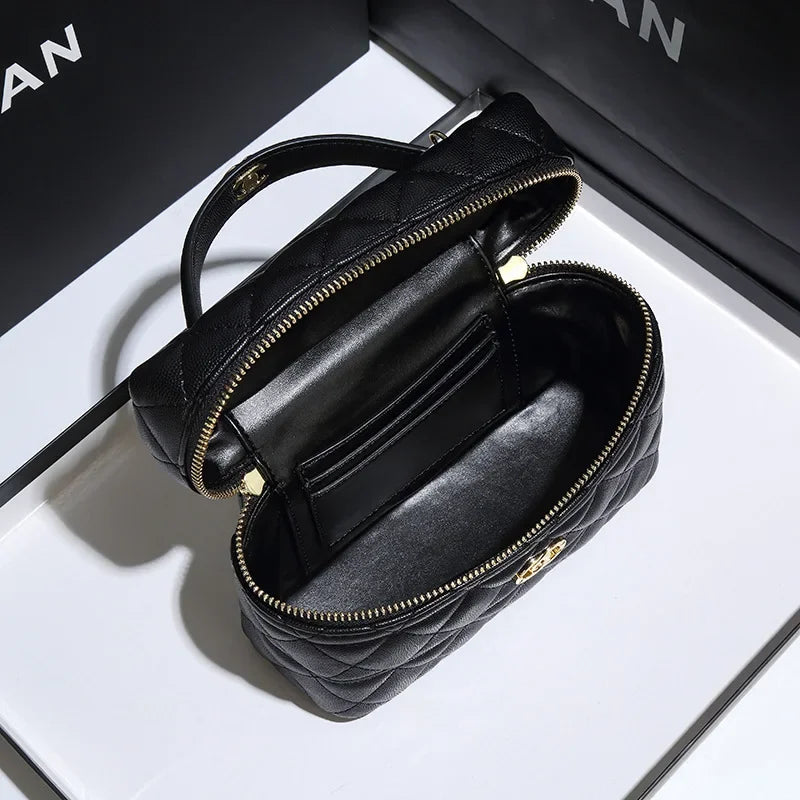 Fashion-Forward Women's Leather Handbag Crossbody Shoulder Bag Designer Inspired Tote Purse for Work and Social Events