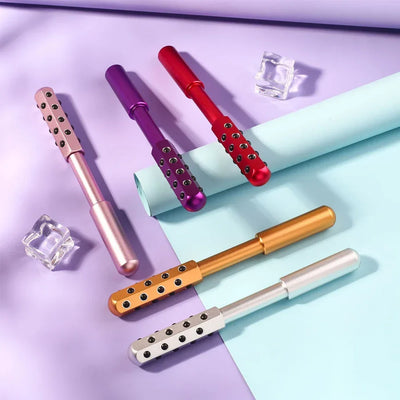 Face Massage Roller 30 Germanium Facial Firming Roller Face Lift Bar Anti Wrinkle Facial Massager Skin Care Tool Derma Rolling