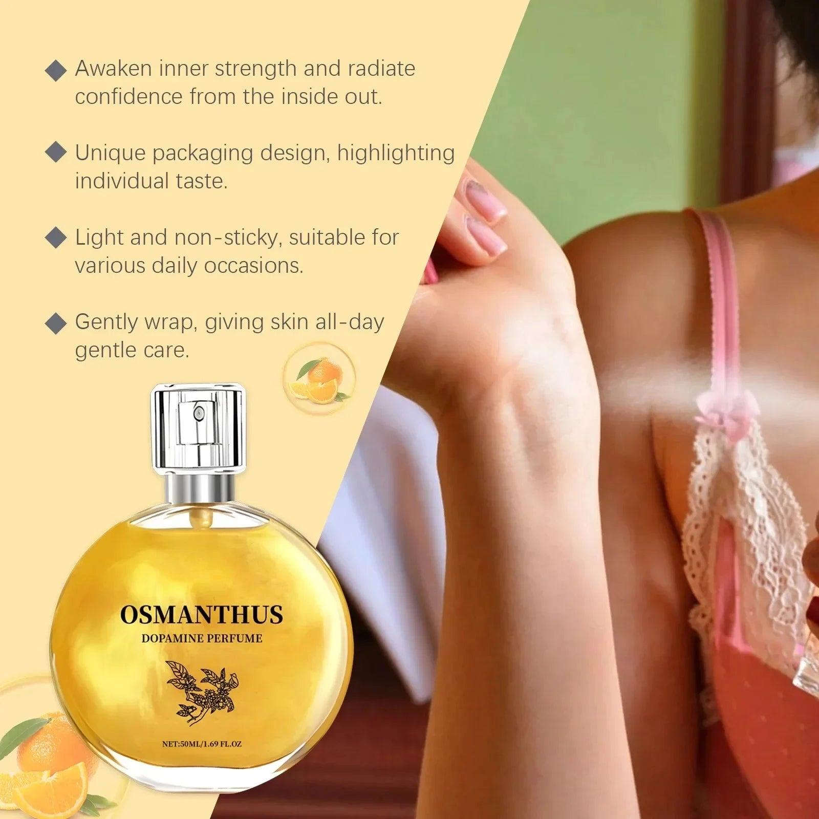 Oriental floral gilt light osmanthus fragrance ultimate temptation dating perfume lasting romantic fresh unisex