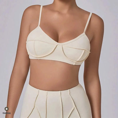 Women Nude Straps Yoga Sets Activewear