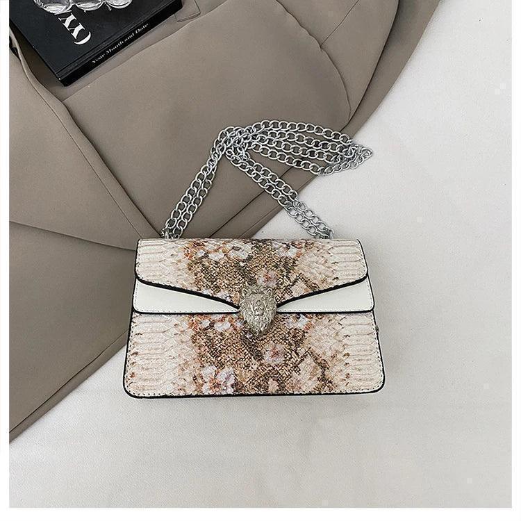 Designer messenger bag for women high-quality leather elegant shoulder classic handbag fashionable