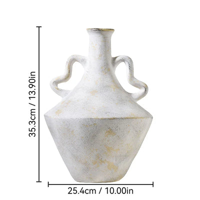Ceramic Vases Retro Style Homestay Decorations Antique Hotel Art Flower Arrangements Home Decor Items