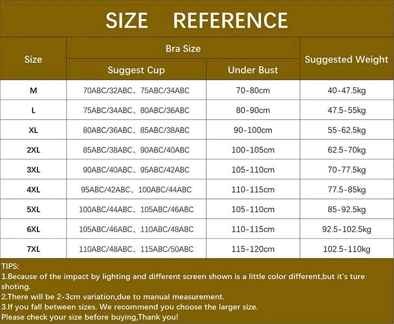 Plus Size Bra 7XL Bras For Women