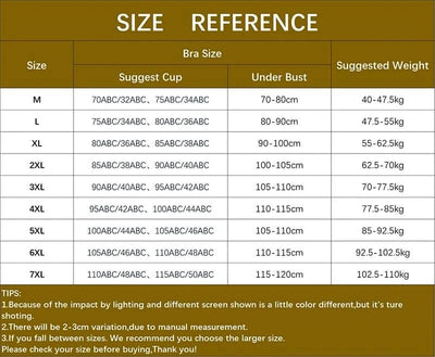 Plus Size Bra 7XL Bras For Women