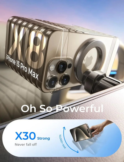 LISEN for MagSafe Car Mount for IPhone 16 15 360°Rotation Magnetic Phone Holder for Car Hands Free Cell Phone Magnetic Car Mount