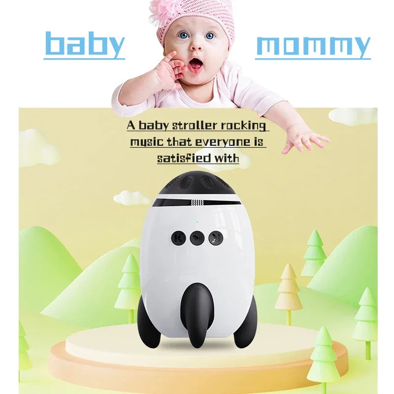 Portable Baby Stroller Rocker Accessories Automatic Infant Swing Sleep Soother with White Noise Baby Shaker Sleep Aid Device