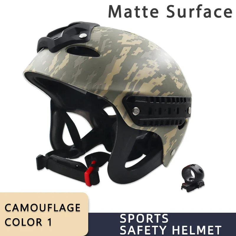 Outdoor Rock Climbing Helmet Speleology Mountain Rescue Equipment To Expand Safety Helmet Caving Work Helmet