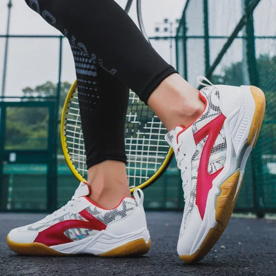 2025 Women Men Pickleball Shoes Court Tennis Sport Badminton Shoes Women Gym Walking Sneakers Mesh Breathable Man Tennis Shoes