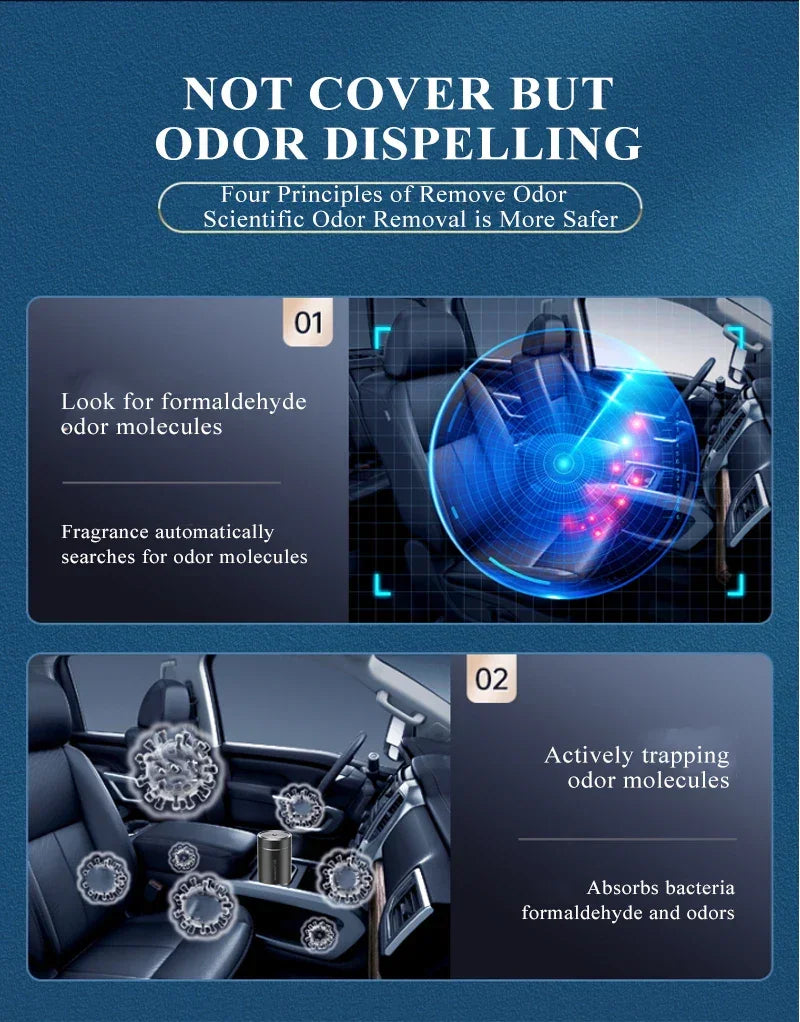 Car Electric Air Diffuser Aroma Car Air Vent Humidifier Mist Aromatherapy Car Air Freshener For Removing Odors Car Accessories