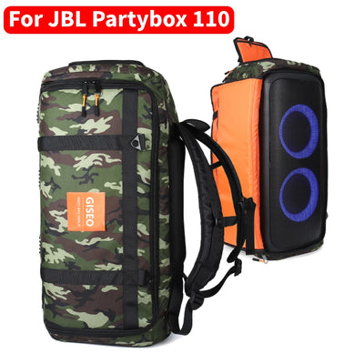 Speaker Storage Bag for JBL Partybox 310/110 Large Capacity Travel Carrying Case Foldable Speaker Box Breathable for Partybox310
