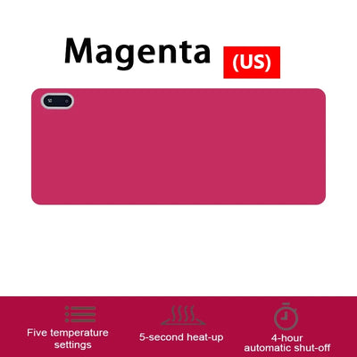 Warm Desk Pad Desk Hand Warmer Touch Control 5 Heating Grade Hand Heating Pad Desk Mousepad Fast Heating For Computer Keyboard