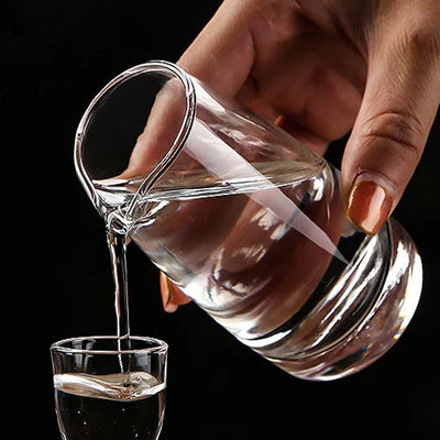 Wine Dispenser Home Creative Water Divider Cup Scaleless Wine Glass Modern Simplicity Household Glass Wine Cup Glass Drinkware