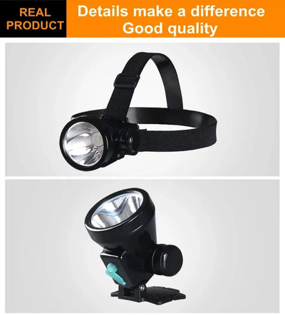 Rechargeable HeadLamp Strong Light Long Range LED Night Fishing Family Mountaineering Headlamp With Flashlight Small Mining Lamp