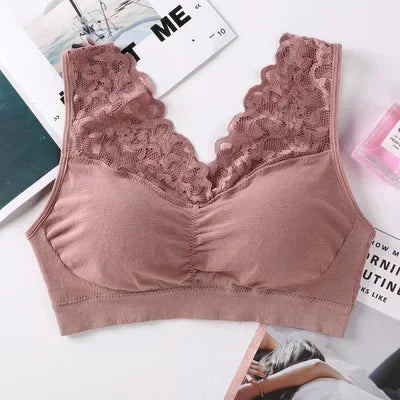 Women Bra Lace Wireless
