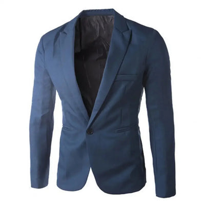 Mens Casual Blazers Vintage Work Suit Men Fashionable Suit Spring Summer Formal Slim Fit Blazers Jackets Casual Blazer