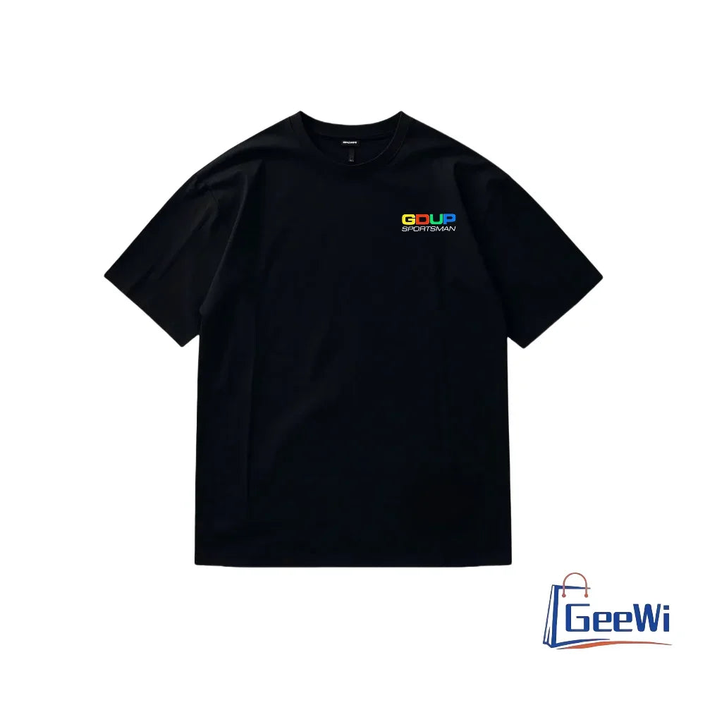 Oversized Men's O Neck Printed Cotton T-Shirt