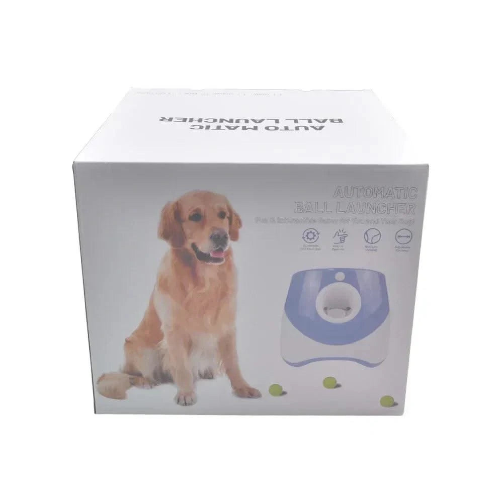 Ball Launcher Toy For Dogs Pet Products Dog Toys Keep Healthy Automatic Throw Pet 3 Distances Settings For Indoor Outdoor play