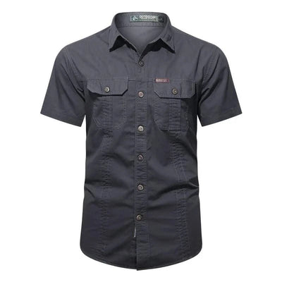 Men's thin short sleeved shirts Summer