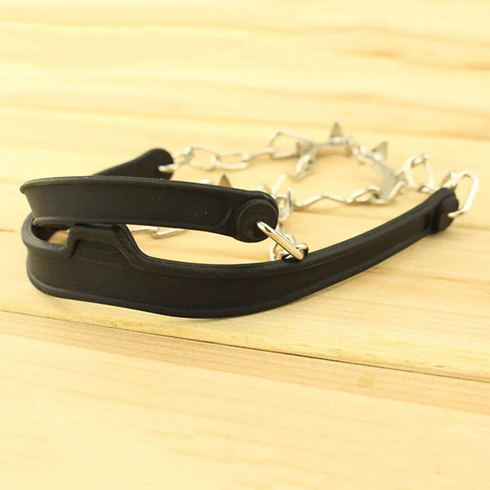 6 Teeth Climbing Crampons Anti-Slip Mountaineering Cleats Unisex Snow Claw Shoe Covers Walking Hiking Accessories