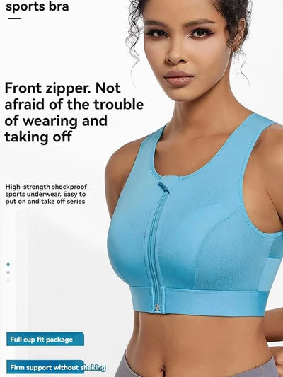 Plus Size Bra for Women High-Strength Shock-Absorbing