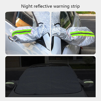 Car Snow Shield Frost Cover Windshield Winter Window Winter Car Coat Front Windshield Snow Sunscreen Dustproof Anti-Freeze Cover
