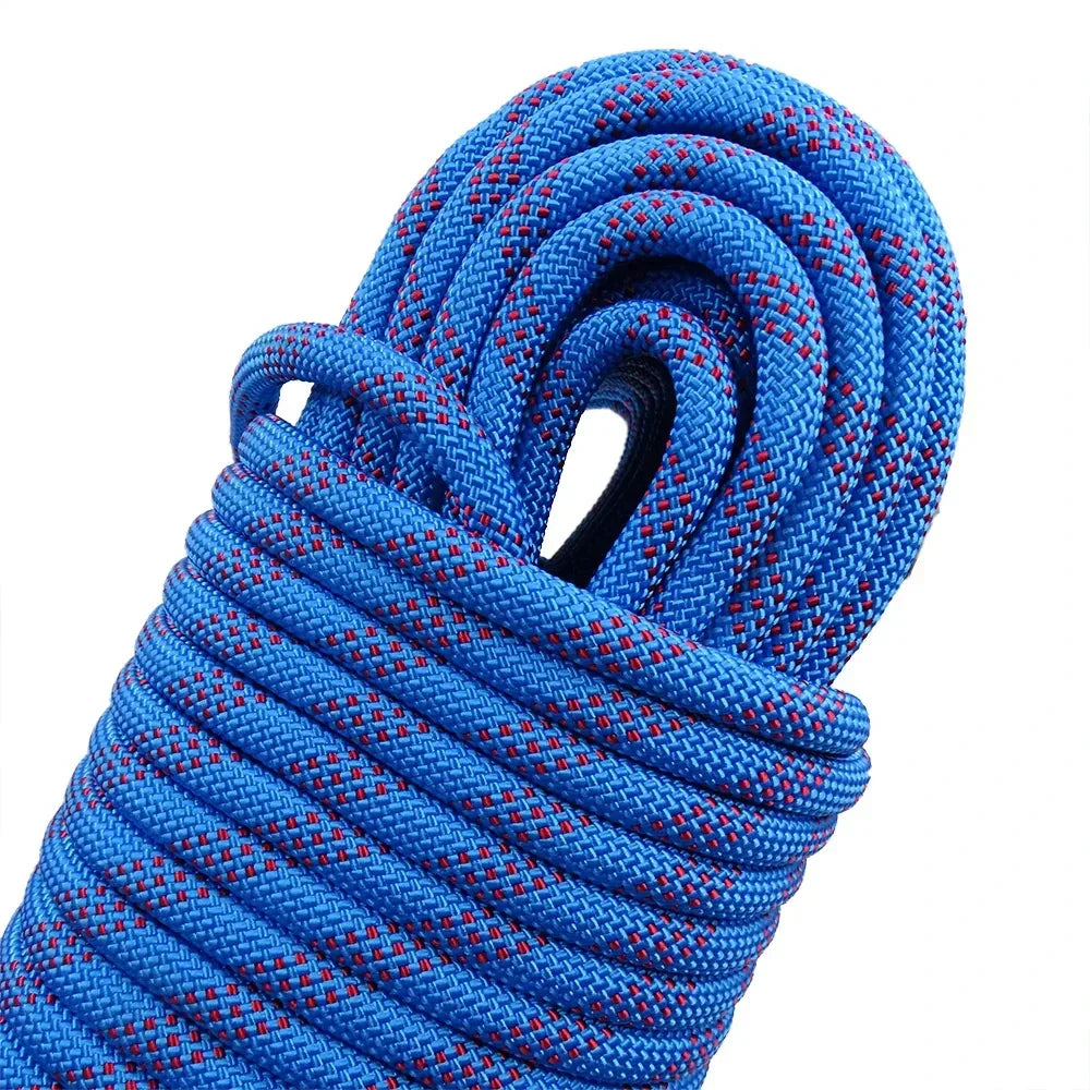 Thickened 10mm Safety Life Rope Climbing Rope Static Rock Mountaineering Rope Outdoor Survival Fire Escape Car Rescue