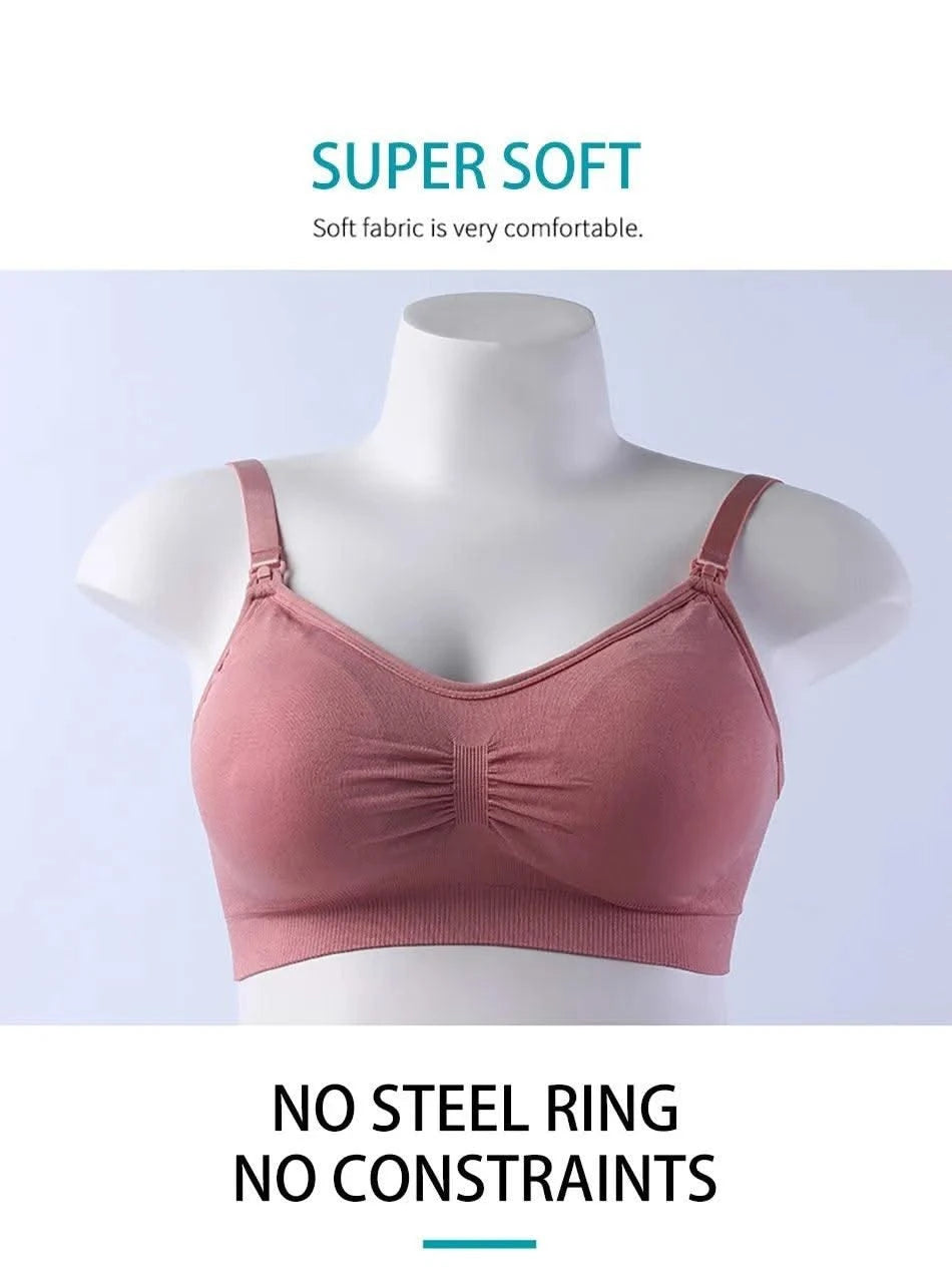 Maternity Bras Double Layer Seamless Bra For Women