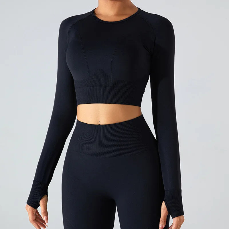 Women's Seamless Long Sleeve Top