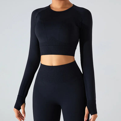 Women's Seamless Long Sleeve Top