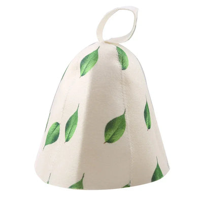 1PC Felt Head Protection Bath Anti Heat Free Size Russian Style Shower Cap Sauna Hat Sauna Vaporarium Accessories Wholesale New