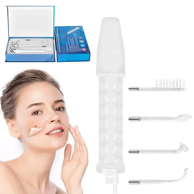 High Frequency Anti Aging Skin Therapy Wand Most Popular Electrotherapy Equipment Skin Care Galvanic Wand